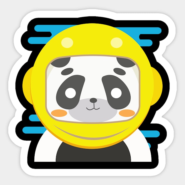 ASTROPANDA Sticker by artsyfaizee